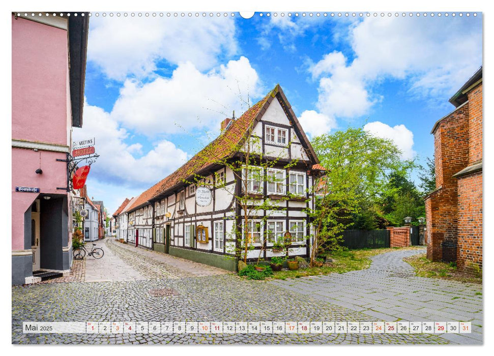 Nienburg Weser Impressionen (CALVENDO Premium Wandkalender 2025)