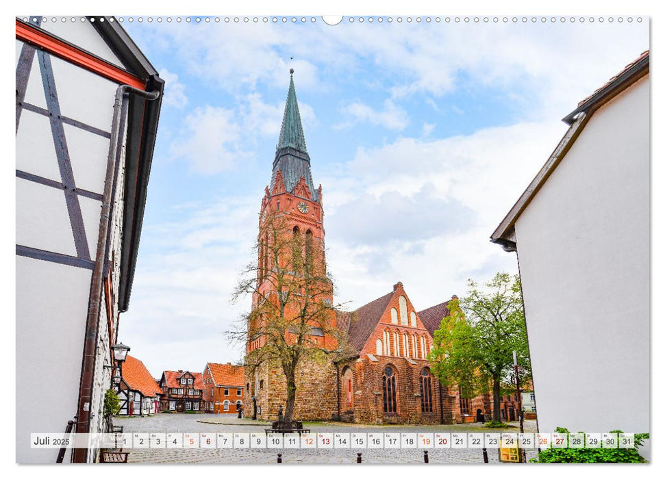 Nienburg Weser Impressionen (CALVENDO Premium Wandkalender 2025)