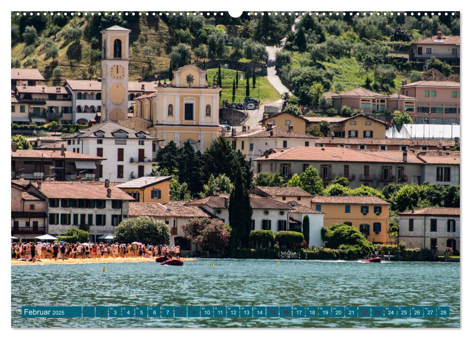 Iseo-See (CALVENDO Premium Wandkalender 2025)