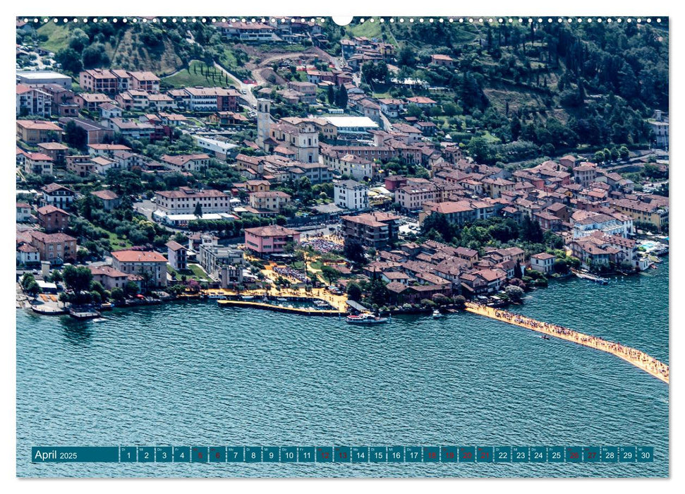 Iseo-See (CALVENDO Premium Wandkalender 2025)