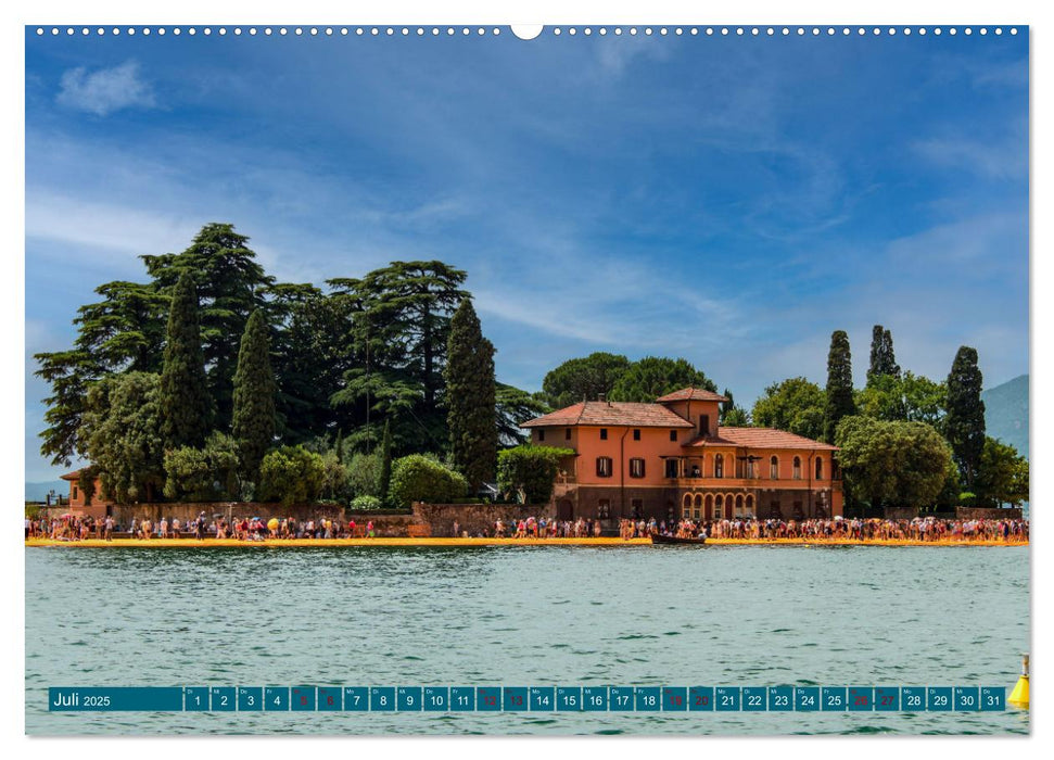 Iseo-See (CALVENDO Premium Wandkalender 2025)