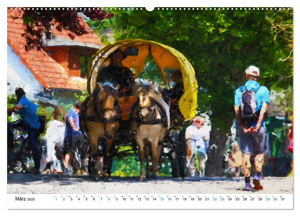 Hiddensee - Malerische Insel der Ostsee (CALVENDO Wandkalender 2025)