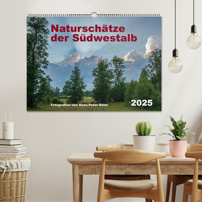 Naturschätze der Südwestalb (CALVENDO Wandkalender 2025)