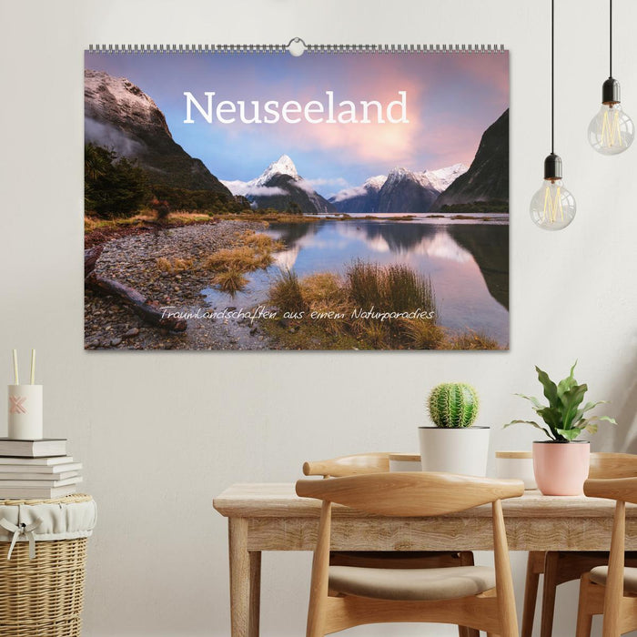 Neuseeland - Traumlandschaften aus einem Naturparadies (CALVENDO Wandkalender 2025)