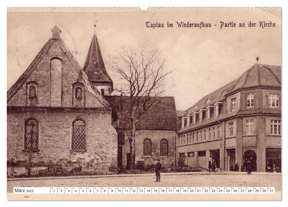 Tapiau-Gwardejsk - Eine Stadt in Ostpreußen gestern und heute (CALVENDO Wandkalender 2025)