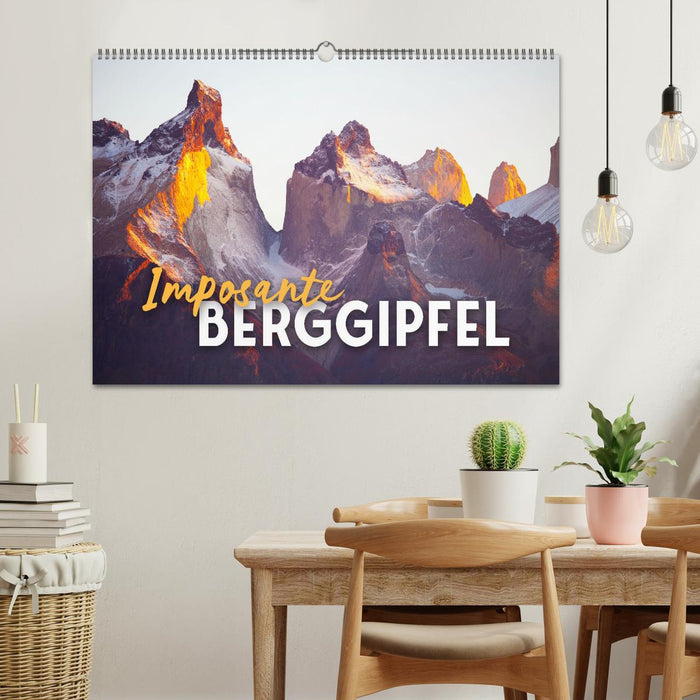 Imposante Berggipfel (CALVENDO Wandkalender 2025)