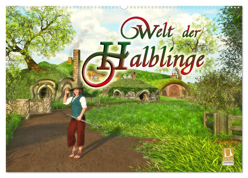 Welt der Halblinge (CALVENDO Wandkalender 2025)