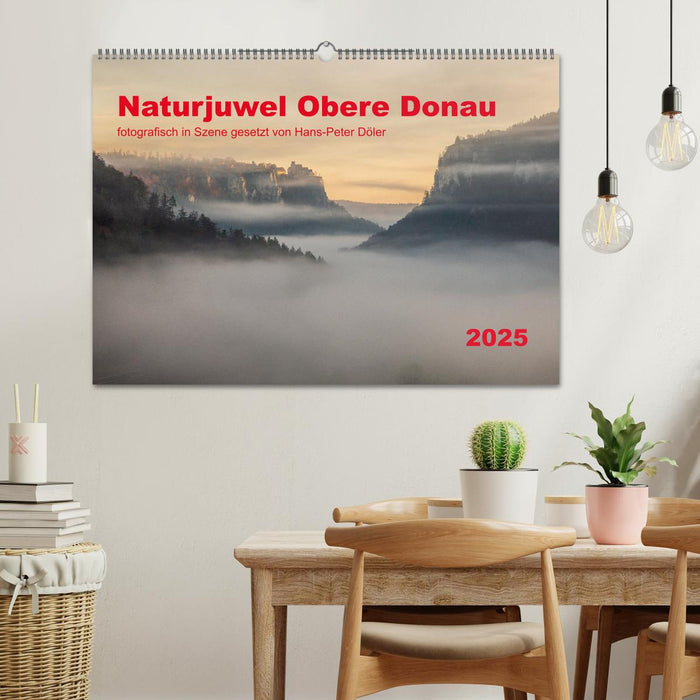 Naturjuwel Obere Donau (CALVENDO Wandkalender 2025)