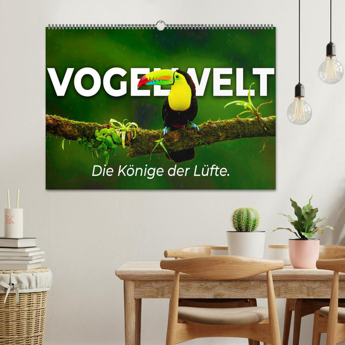 Vogelwelt - Die Könige der Lüfte. (CALVENDO Wandkalender 2025)