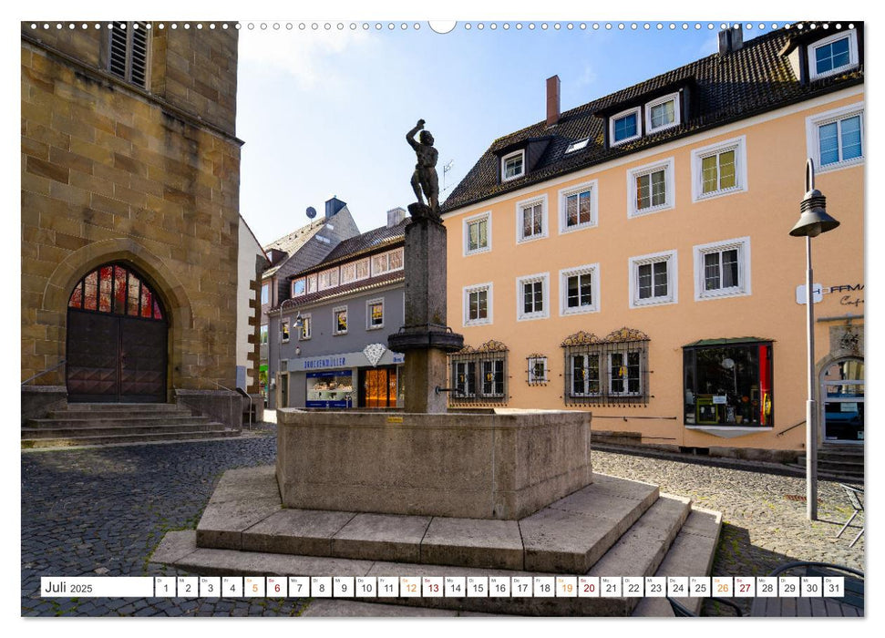 Crailsheim Impressionen (CALVENDO Premium Wandkalender 2025)