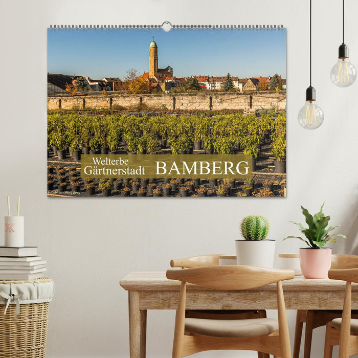 Welterbe Gärtnerstadt Bamberg (CALVENDO Wandkalender 2025)