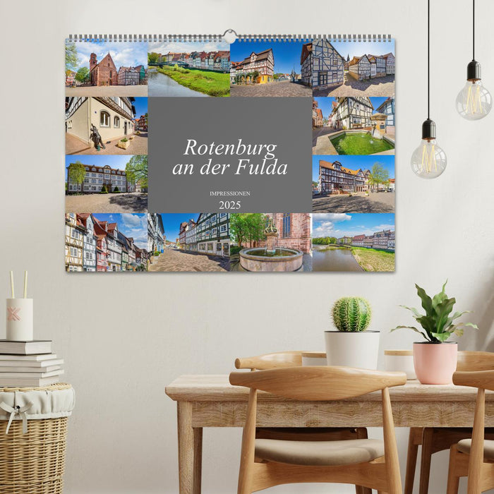 Rotenburg an der Fulda Impressionen (CALVENDO Wandkalender 2025)