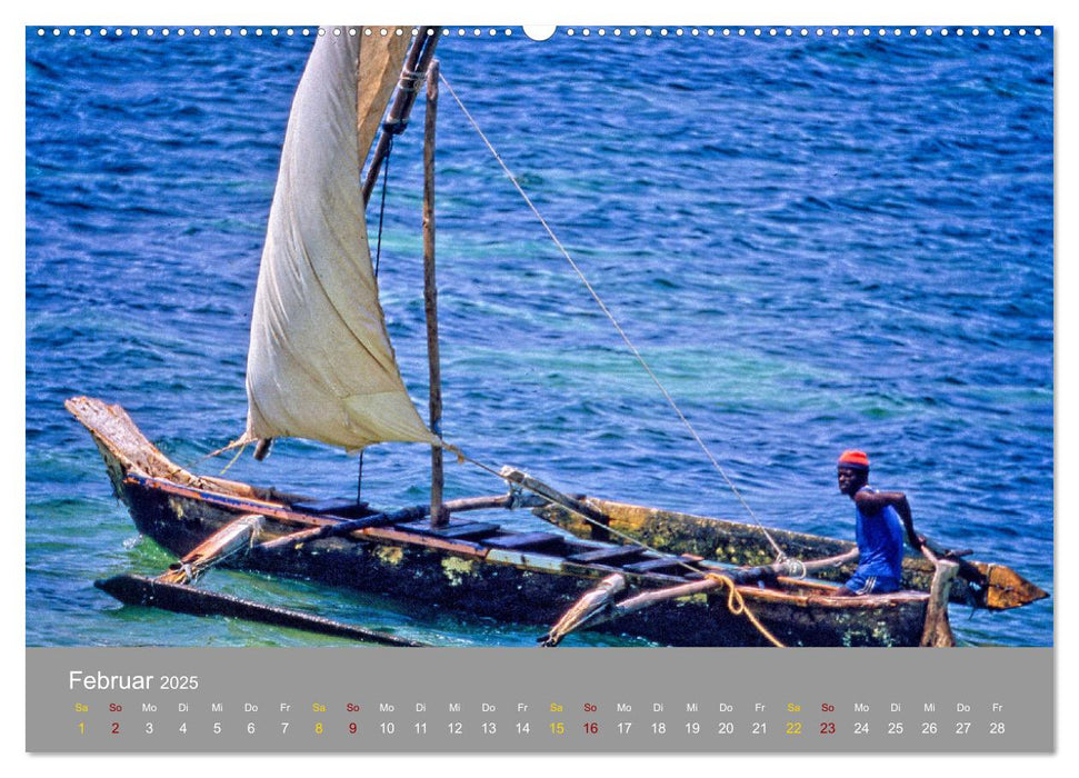 Lamu - Geheimtipp in Kenia (CALVENDO Premium Wandkalender 2025)