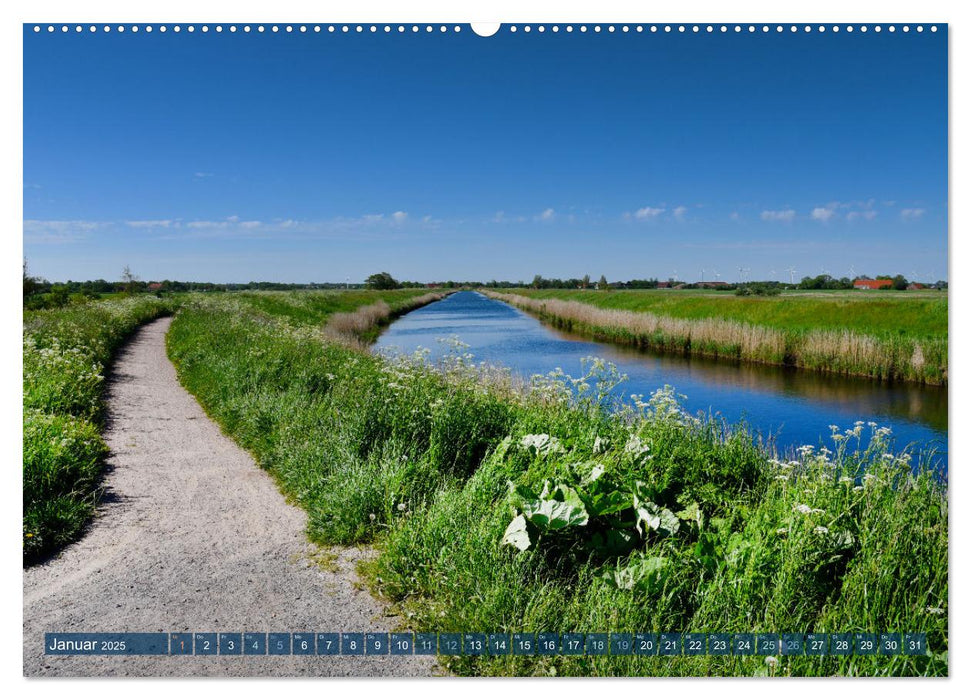 Erlebe mit mir Ostfriesland (CALVENDO Premium Wandkalender 2025)