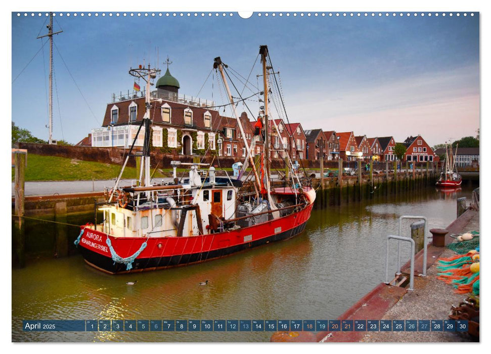 Erlebe mit mir Ostfriesland (CALVENDO Premium Wandkalender 2025)