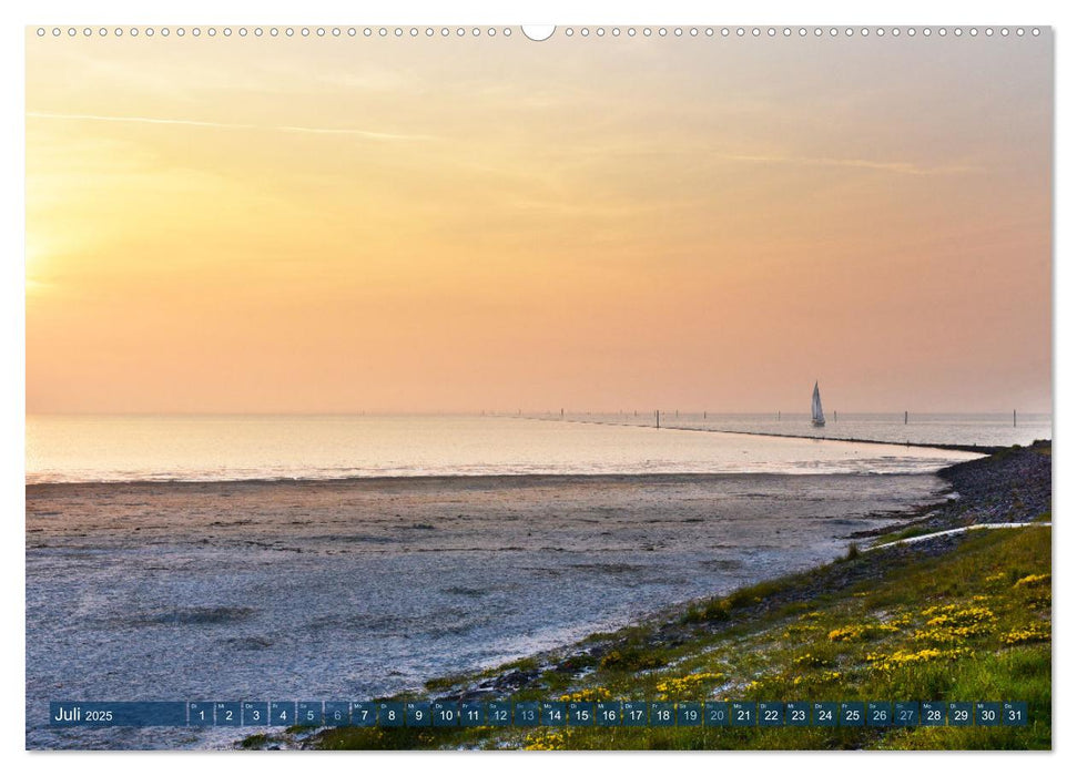 Erlebe mit mir Ostfriesland (CALVENDO Premium Wandkalender 2025)