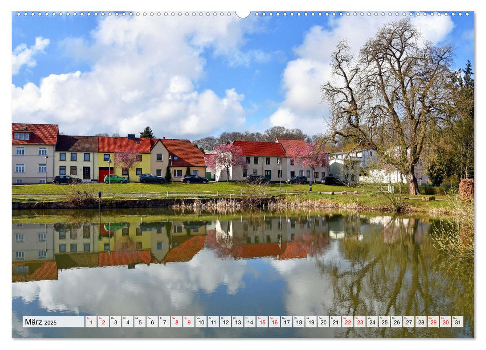 Idyllisches BAD DOBERAN, eine sehenswerte Kleinstadt (CALVENDO Premium Wandkalender 2025)