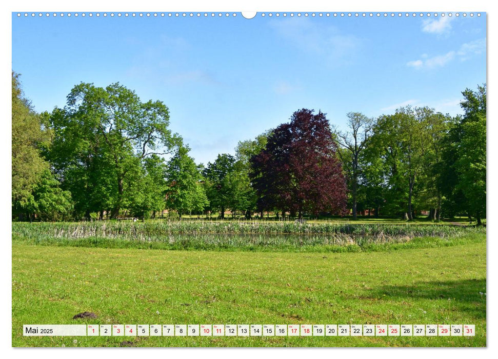 Idyllisches BAD DOBERAN, eine sehenswerte Kleinstadt (CALVENDO Premium Wandkalender 2025)