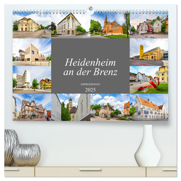 Heidenheim an der Brenz Impressionen (CALVENDO Premium Wandkalender 2025)