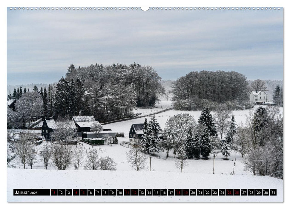 Wunderschönes Ruhrgebiet - Abseits von Kohle und Stahl (CALVENDO Premium Wandkalender 2025)