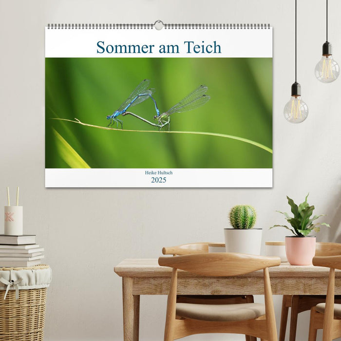 Sommer am Teich (CALVENDO Wandkalender 2025)