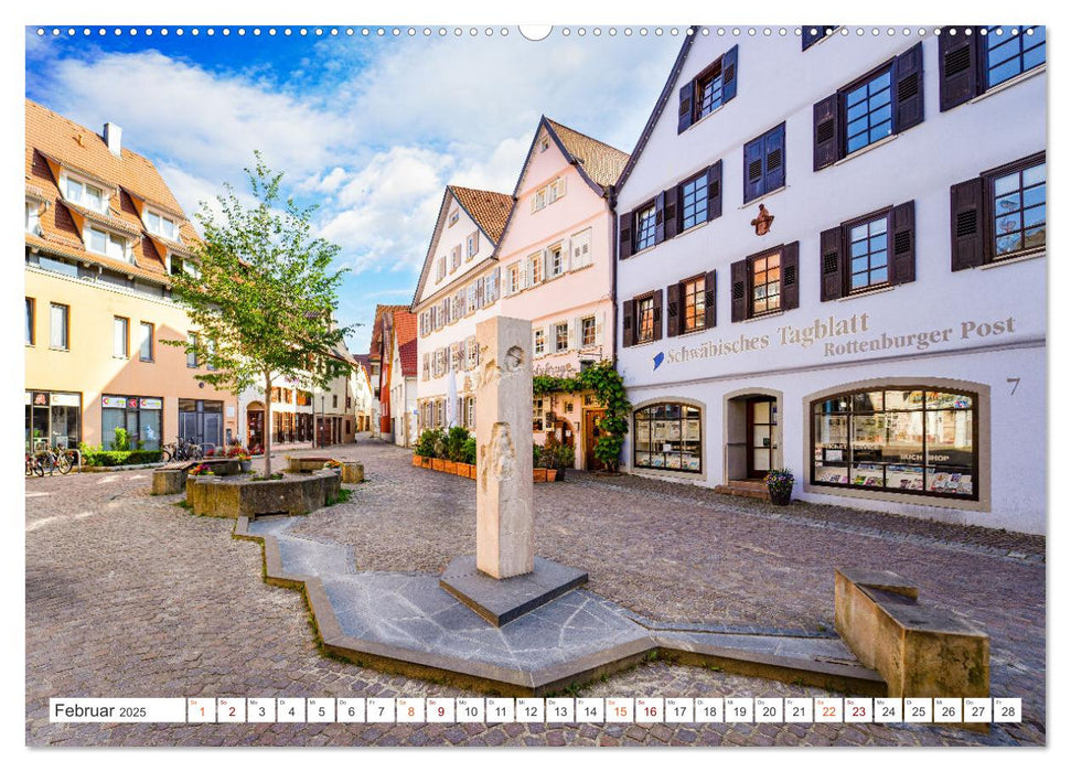 Rottenburg am Neckar Impressionen (CALVENDO Premium Wandkalender 2025)