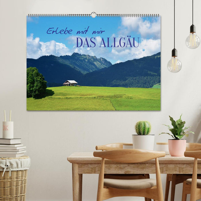 Erlebe mit mir das Allgäu (CALVENDO Wandkalender 2025)