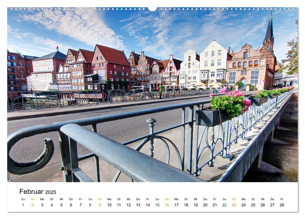 Lüneburg (CALVENDO Premium Wandkalender 2025)