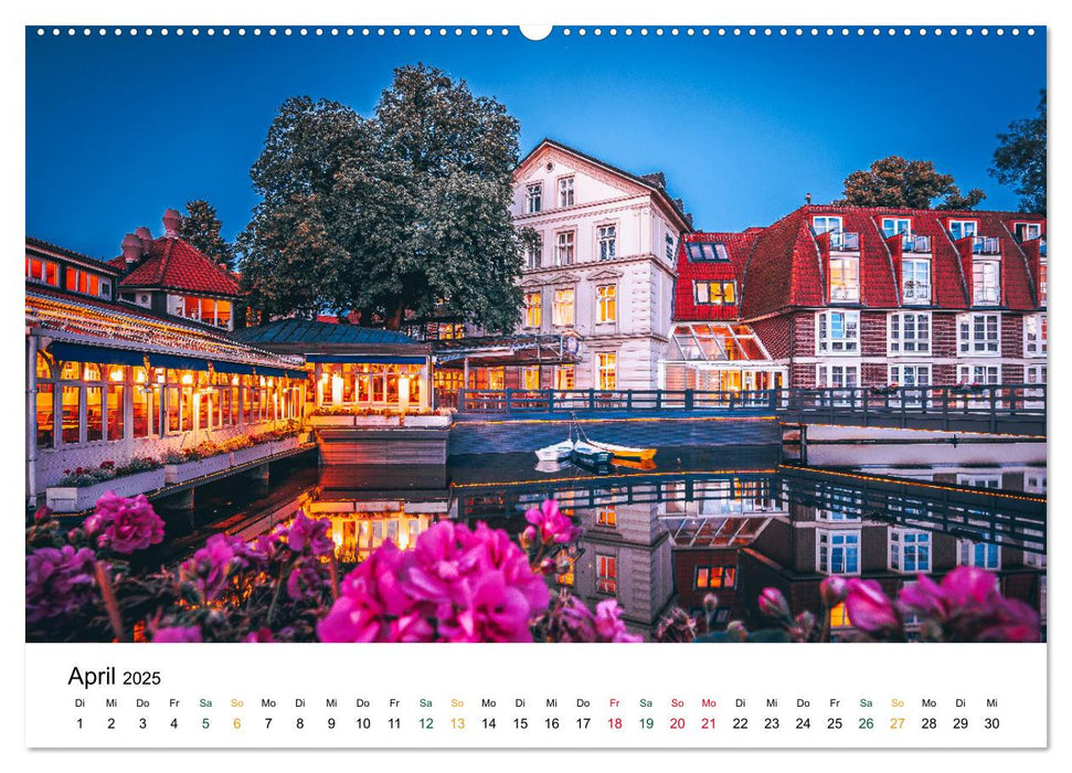 Lüneburg (CALVENDO Premium Wandkalender 2025)