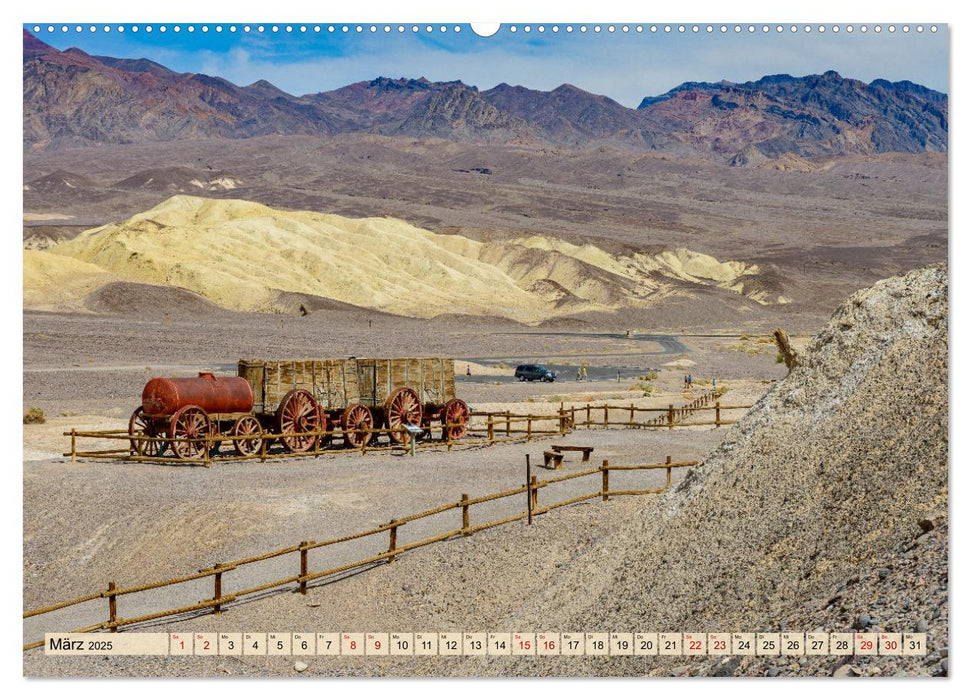 Unterwegs im Death Valley (CALVENDO Premium Wandkalender 2025)