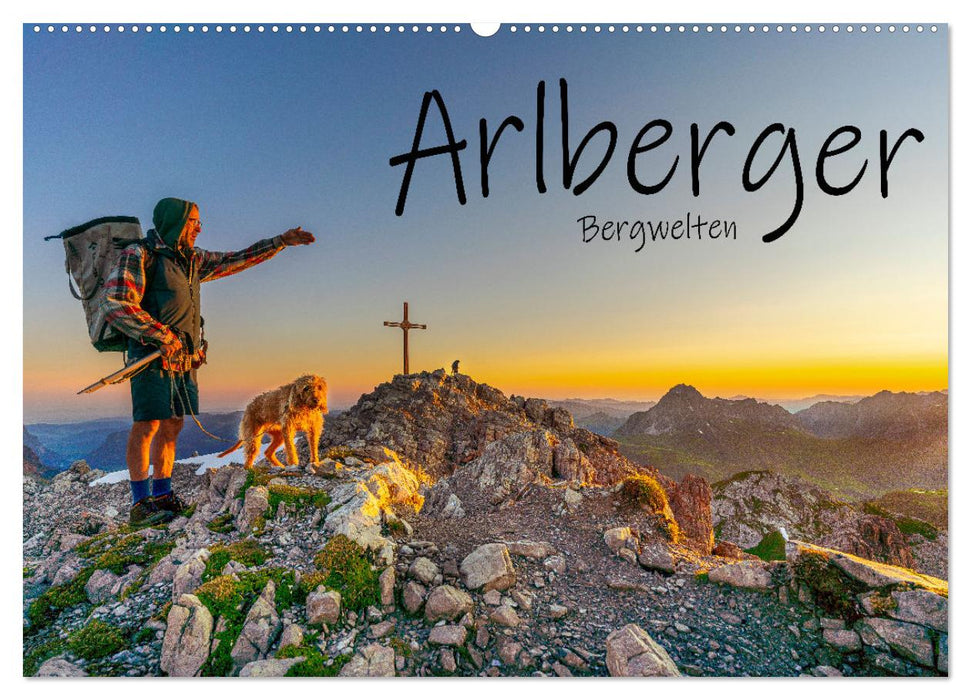 Arlberger Bergwelten (CALVENDO Wandkalender 2025)