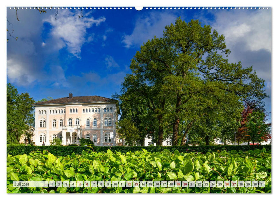 Bad Lippspringe Impressionen (CALVENDO Premium Wandkalender 2025)