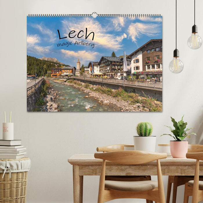 Lech - magic Arlberg (CALVENDO Wandkalender 2025)