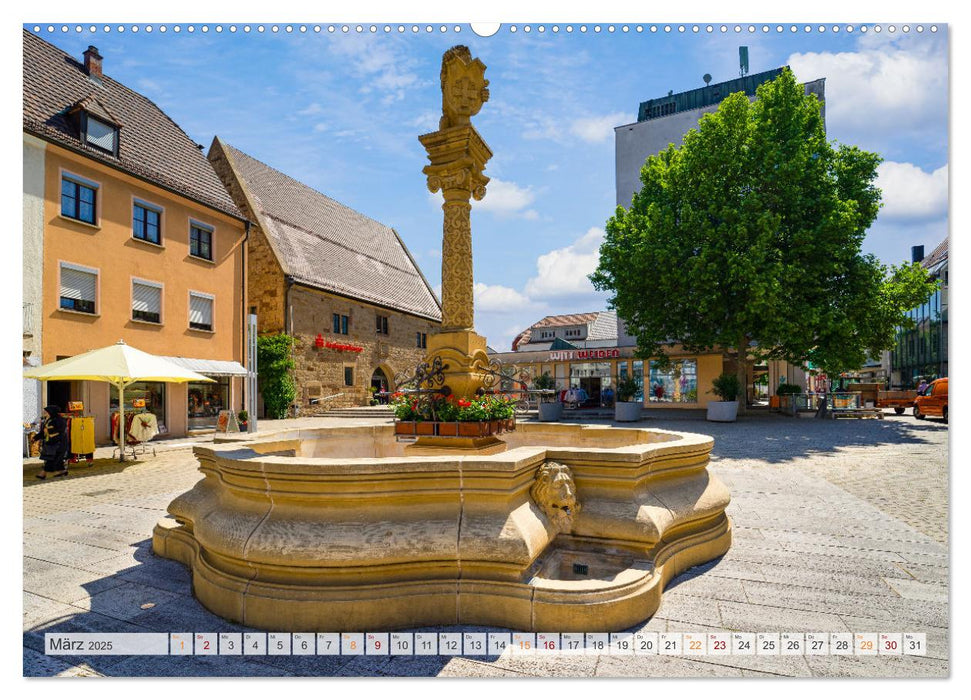 Neckarsulm Impressionen (CALVENDO Premium Wandkalender 2025)