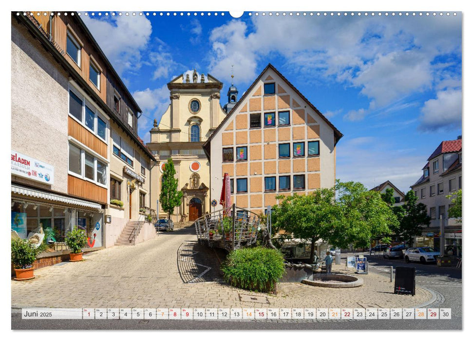 Neckarsulm Impressionen (CALVENDO Premium Wandkalender 2025)