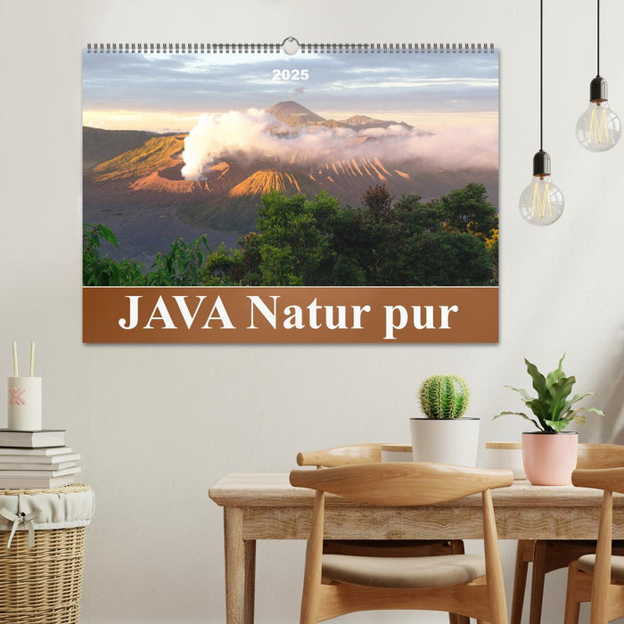 JAVA Natur pur (CALVENDO Wandkalender 2025)