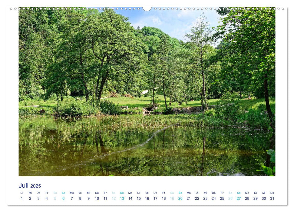 Königstein - Idylle im Taunus (CALVENDO Premium Wandkalender 2025)