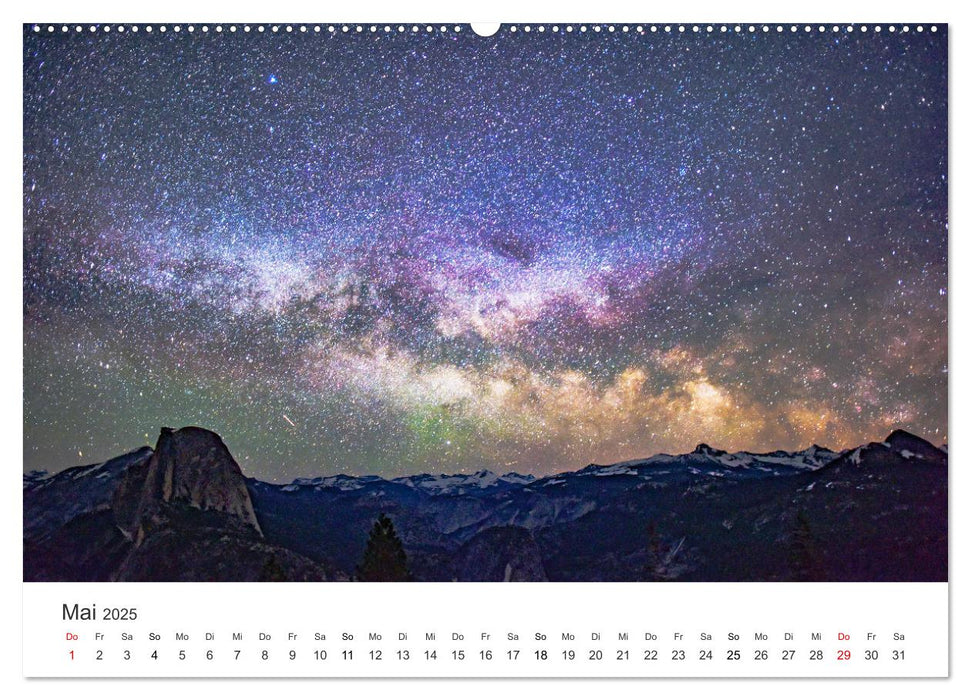 Yosemite - Einzigartige Naturspektakel (CALVENDO Premium Wandkalender 2025)