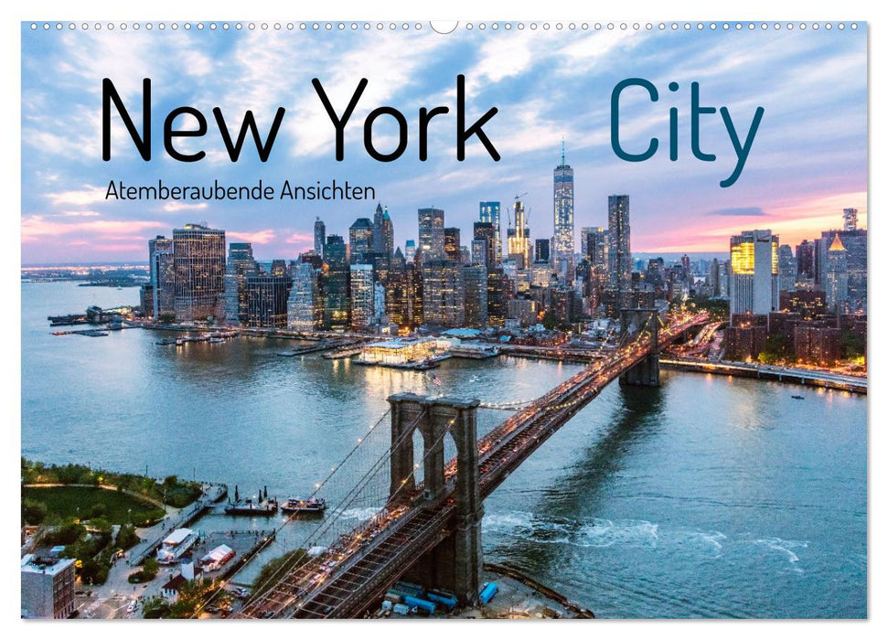 New York City - Atemberaubende Ansichten (CALVENDO Wandkalender 2025)