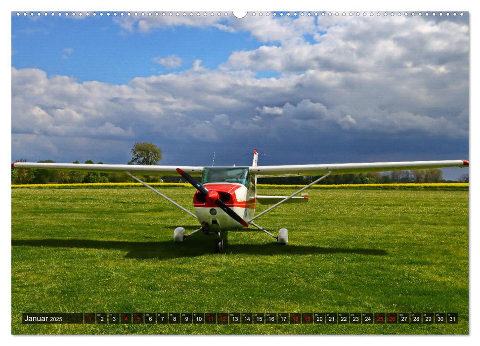 Flugroute Ostsee Bäder (CALVENDO Premium Wandkalender 2025)