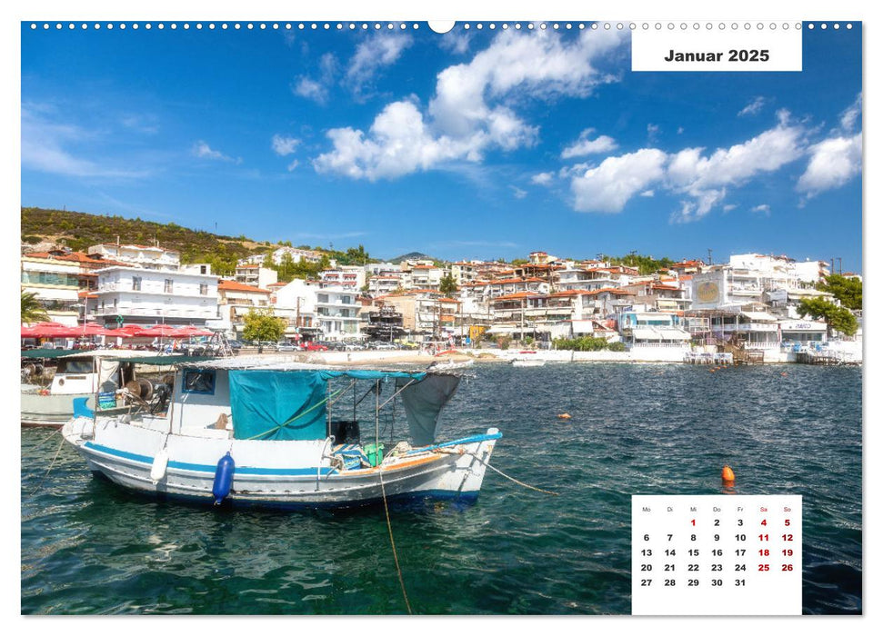 Chalkidiki - Griechenlands schönste Halbinsel (CALVENDO Premium Wandkalender 2025)