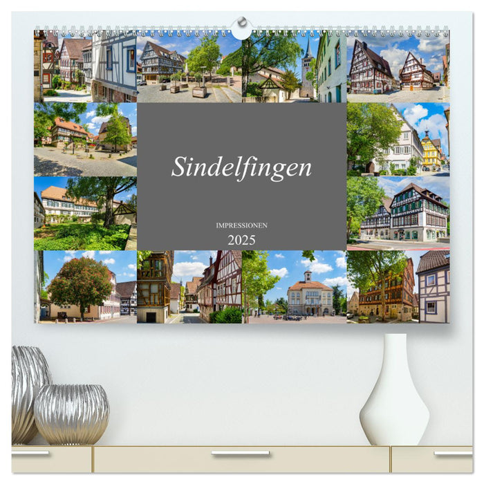 Sindelfingen Impressionen (CALVENDO Premium Wandkalender 2025)