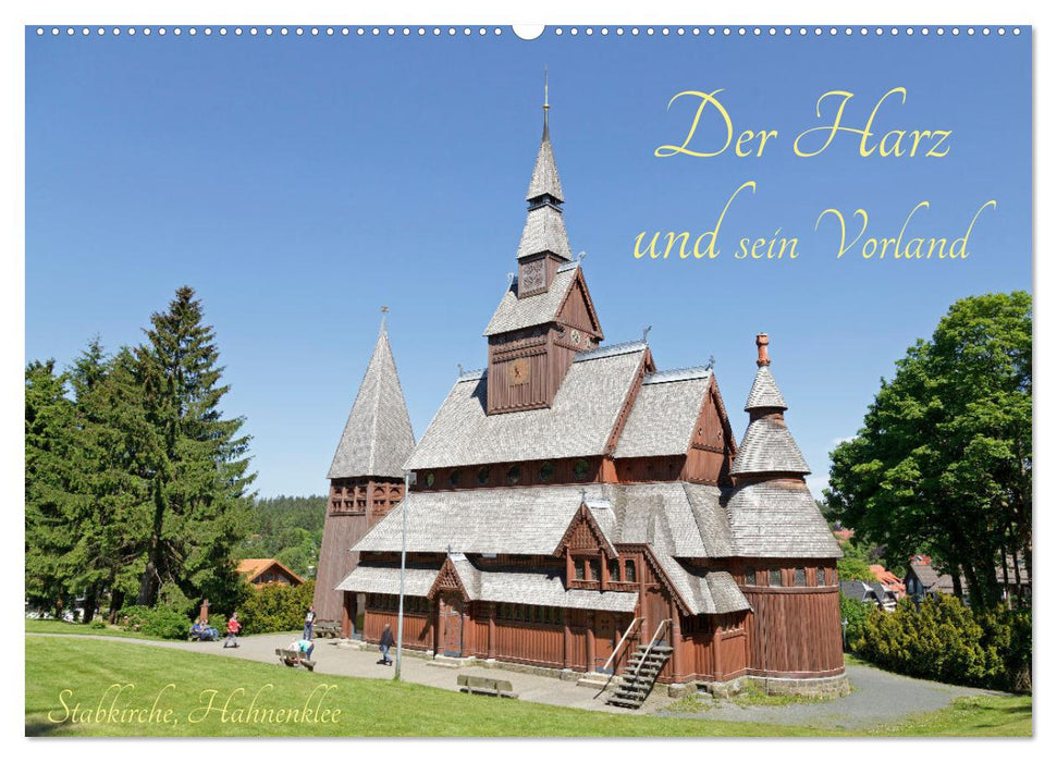 Der Harz und sein Vorland (CALVENDO Wandkalender 2025)