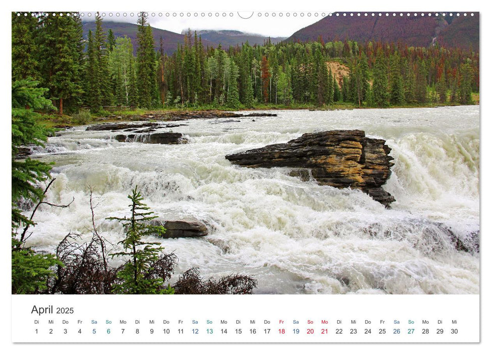 Icefields Parkway in Kanada (CALVENDO Premium Wandkalender 2025)