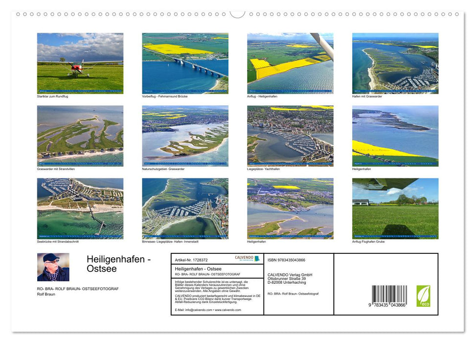 Heiligenhafen - Ostsee (CALVENDO Premium Wandkalender 2025)