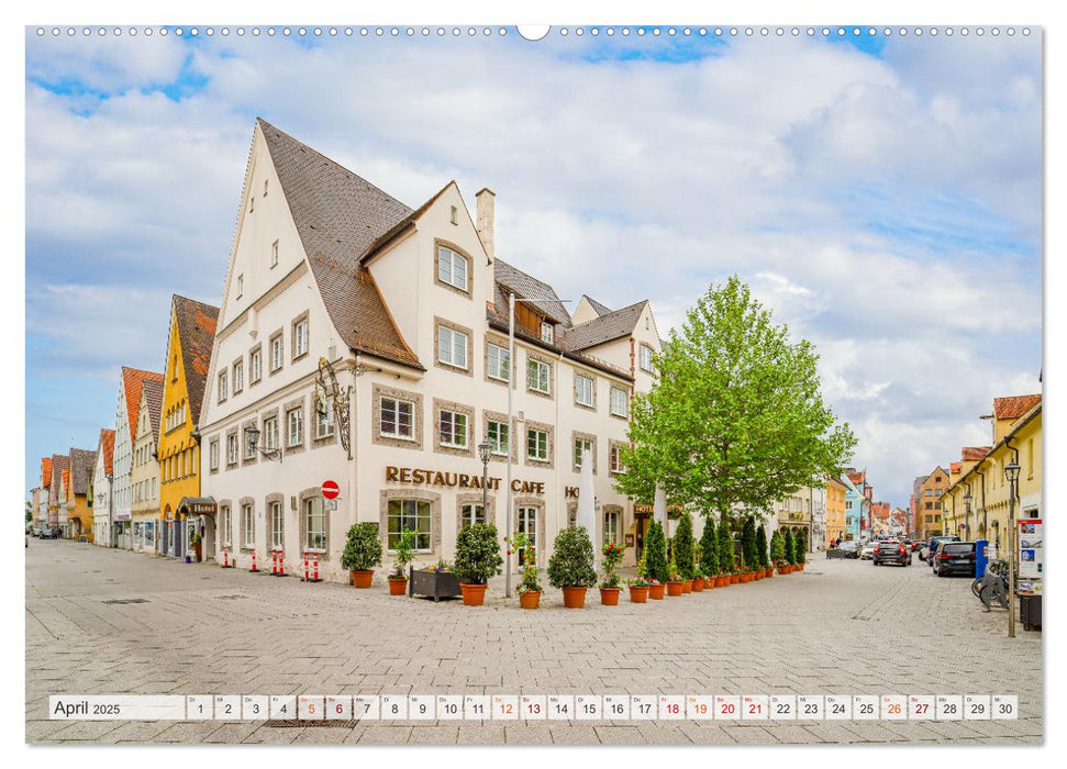 Memmingen Impressionen (CALVENDO Premium Wandkalender 2025)