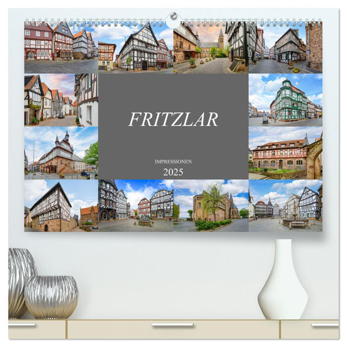 Fritzlar Impressionen (CALVENDO Premium Wandkalender 2025)