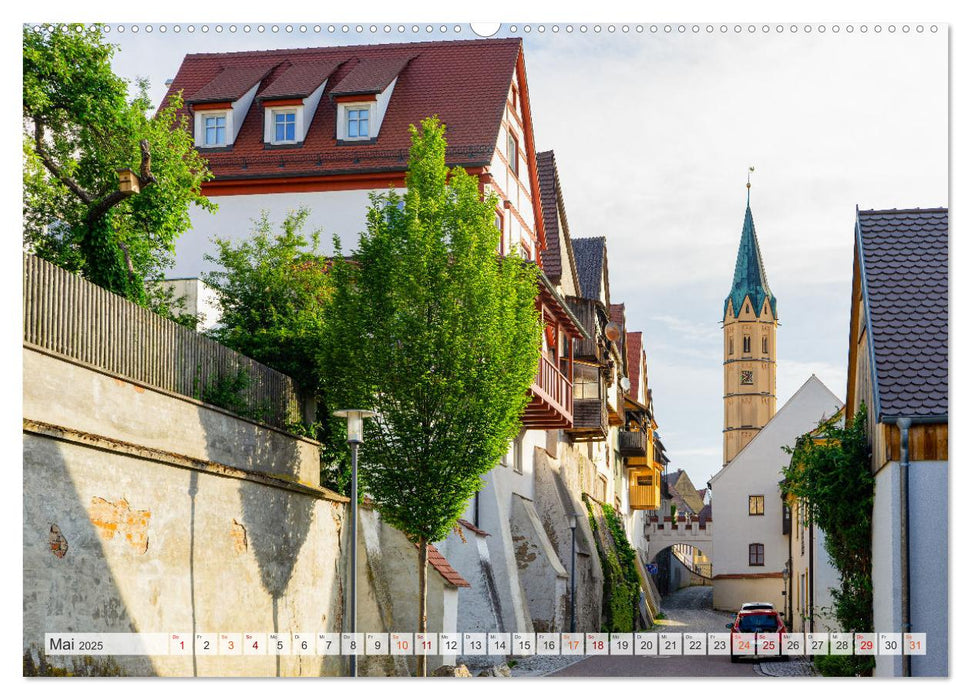 Lauingen Impressionen (CALVENDO Premium Wandkalender 2025)