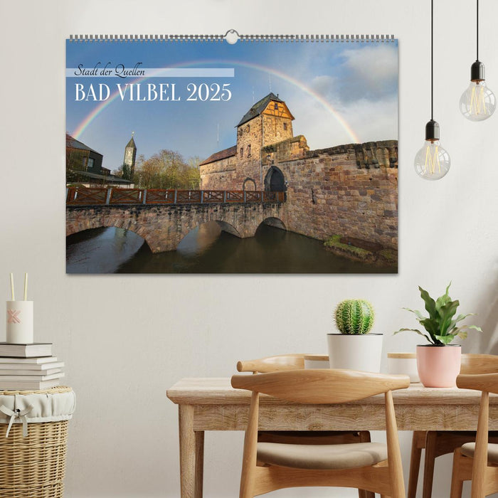 In und um BAD VILBEL (CALVENDO Wandkalender 2025)