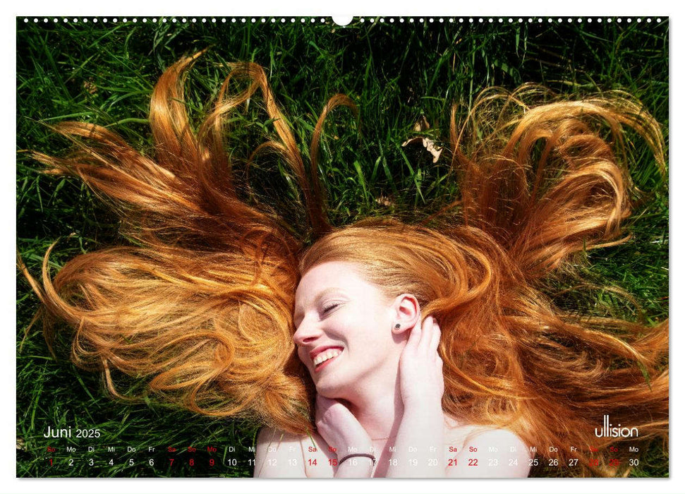 REDHEADS - Portrait aus dem Paradies (CALVENDO Premium Wandkalender 2025)